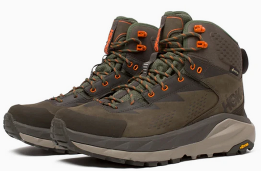 Hoka Men's Kaha Hiking Boots - Black Olive/Green Hoka Men's Kaha Hiking Boots - Black Olive/Green