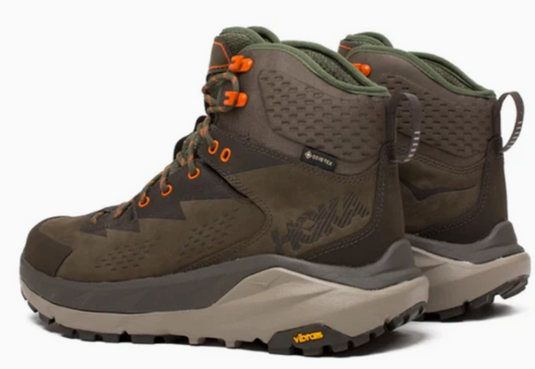 Hoka Men's Kaha Hiking Boots - Black Olive/Green