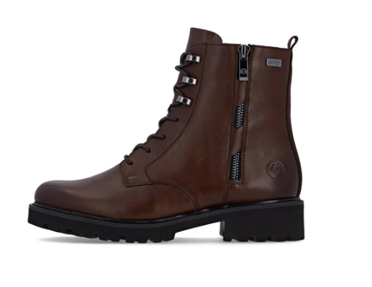 Remonte Women's D8656 Marusha Waterproof lace boot Brown