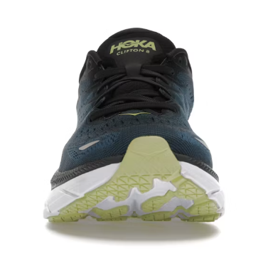 Hoka One One Men's Clifton 8 Sneaker Blue Coral/ Butterfly Hoka One One Men's Clifton 8 Sneaker Blue Coral/ Butterfly