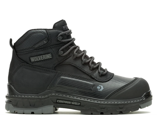 Wolverine Men's Overpass CarbonMAX® 6" Boot Black Wolverine Men's Overpass CarbonMAX® 6" Boot Black