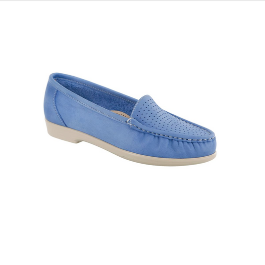 SAS Women's Savvy Flat Moccasin Denim SAS Women's Savvy Flat Moccasin Denim
