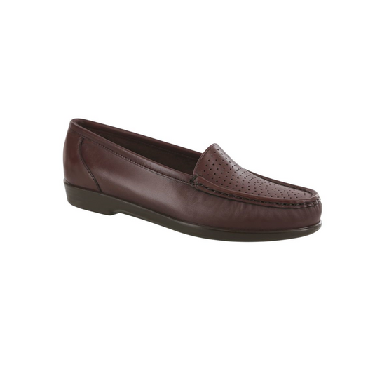 SAS Women's Savvy Flat Moccasin Wine SAS Women's Savvy Flat Moccasin Wine