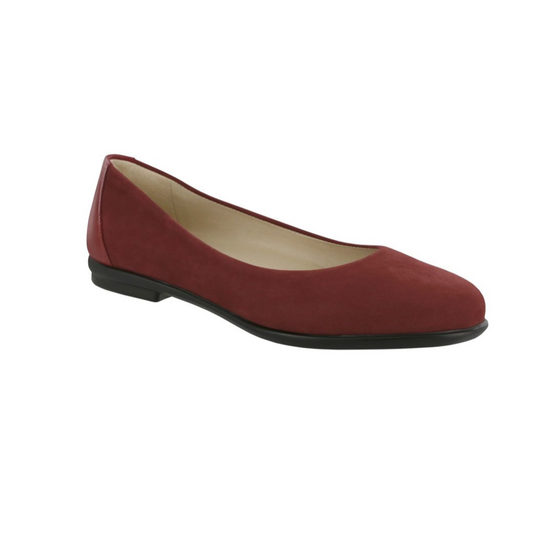 SAS Women's Scenic Ballet Flat Scarlett Red SAS Women's Scenic Ballet Flat Scarlett Red