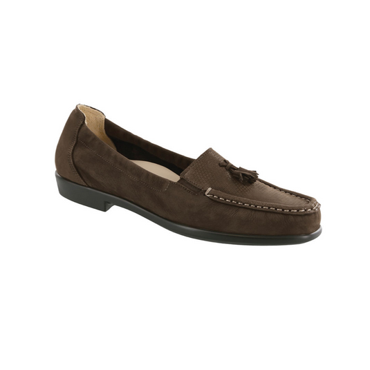 SAS Women's Hope Slip-on Loafer Brown Turf SAS Women's Hope Slip-on Loafer Brown Turf