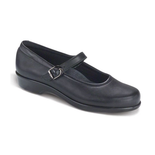 SAS Women's Maria Mary Jane Shoe Black Leather SAS Women's Maria Mary Jane Shoe Black Leather