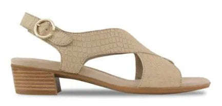 Munro Women's Jenny Sandals Tan Crock Nubuck