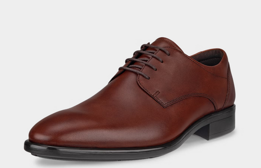 ECCO Men's City Tray Leather Derby Shoe Cognac ECCO Men's City Tray Leather Derby Shoe Cognac