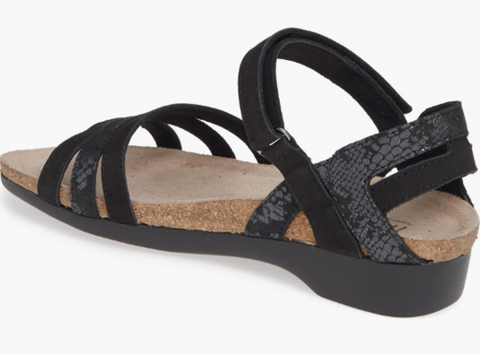 Munro Women's Summer Sandal Black Combo Munro Women's Summer Sandal Black Combo