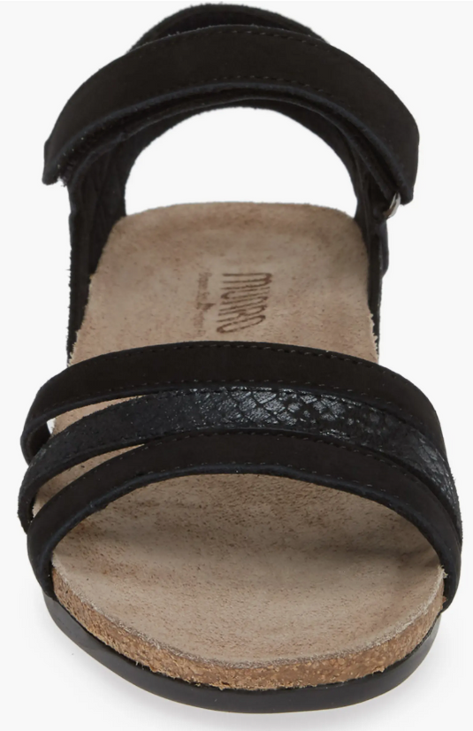 Munro Women's Summer Sandal Black Combo Munro Women's Summer Sandal Black Combo