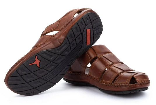 Pikolinos Men's TARIFA flat sandals Tan Pikolinos Men's TARIFA flat sandals Tan