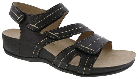 SAS Women's Swerve Strap Sandal Black SAS Women's Swerve Strap Sandal Black