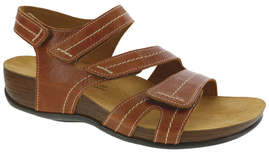 SAS Women's Swerve Strap Sandal Chestnut SAS Women's Swerve Strap Sandal Chestnut