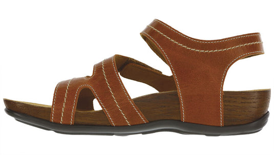 SAS Women's Swerve Strap Sandal Chestnut