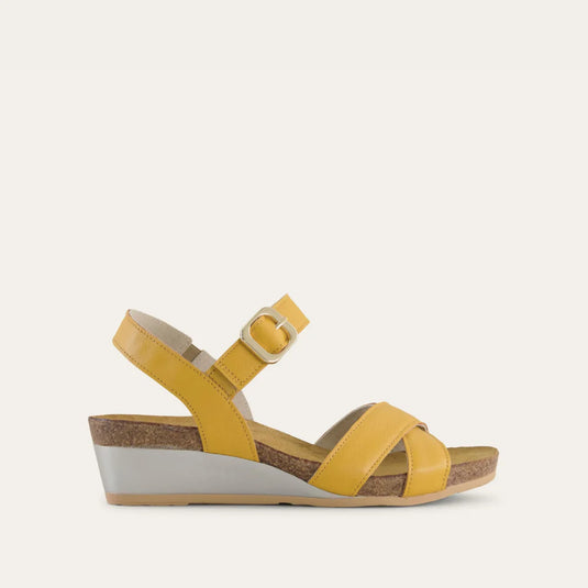 Naot Women's Throne Sandal Soft Marigold Leather Naot Women's Throne Sandal Soft Marigold Leather