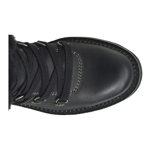 Bionica Women's Demee Lace Up Casual Boots Black Suede Bionica Women's Demee Lace Up Casual Boots Black Suede