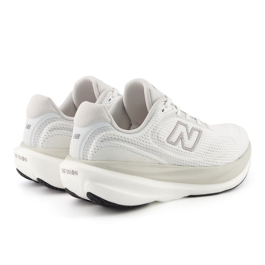 New Balance Women's 1080v15 Sneaker White/Grey New Balance Women's 1080v15 Sneaker White/Grey