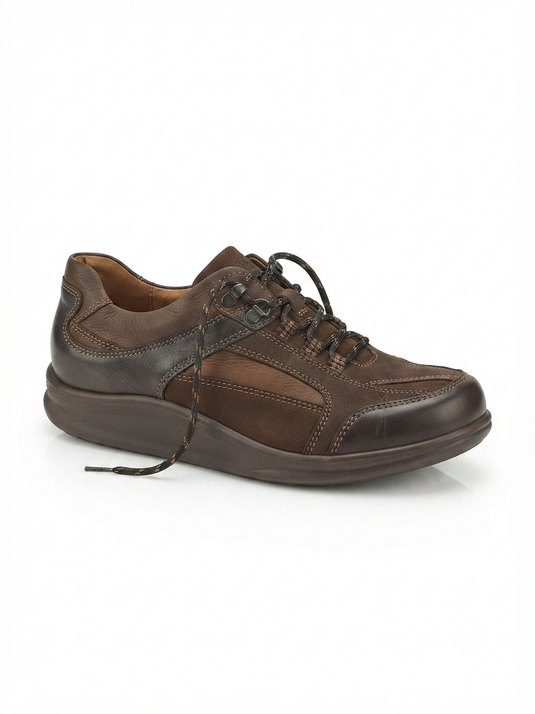 Waldläufer Helgo Men’s Comfort Shoe – Ebony Moro Nubuck Waldläufer Helgo Men’s Comfort Shoe – Ebony Moro Nubuck