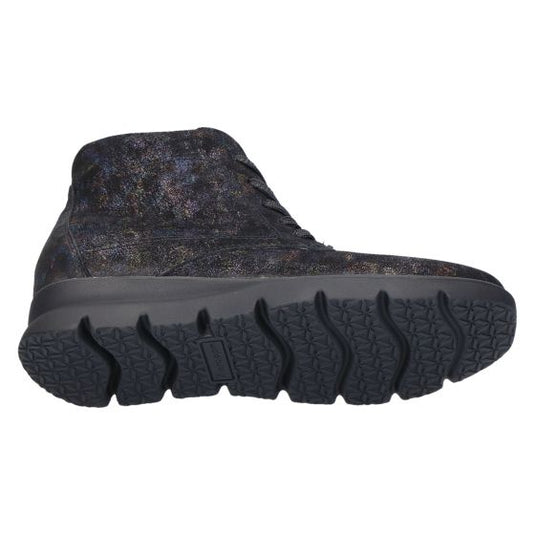 Waldlaufer Women's H-Bruni Lace-up boot Grape multi Waldlaufer Women's H-Bruni Lace-up boot Grape multi