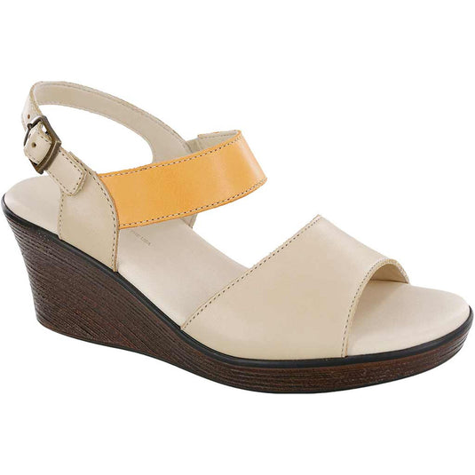 SAS Women's Heather Wedge Sandals Black Cappuccino / Orange SAS Women's Heather Wedge Sandals Black Cappuccino / Orange