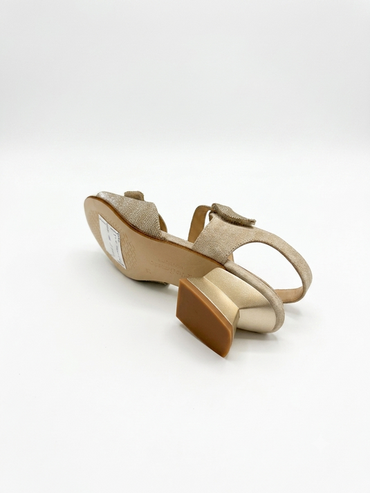 PieSanto suede high-heeled sandal Silver PieSanto suede high-heeled sandal Silver