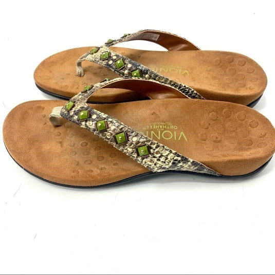 Vionic Women's Floriana Natural Snake Vionic Women's Floriana Natural Snake