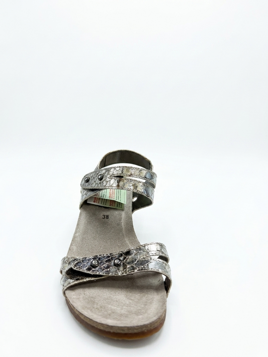 Mephisto Women's Minoa Sandal - Pewter Mephisto Women's Minoa Sandal - Pewter