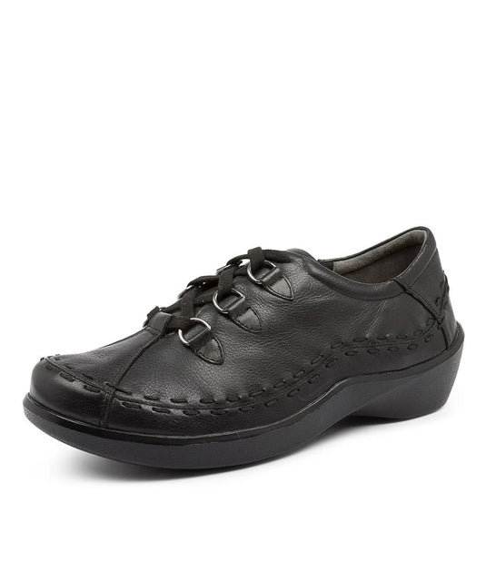 Ziera Women's Allsorts Black Leather Ziera Women's Allsorts Black Leather