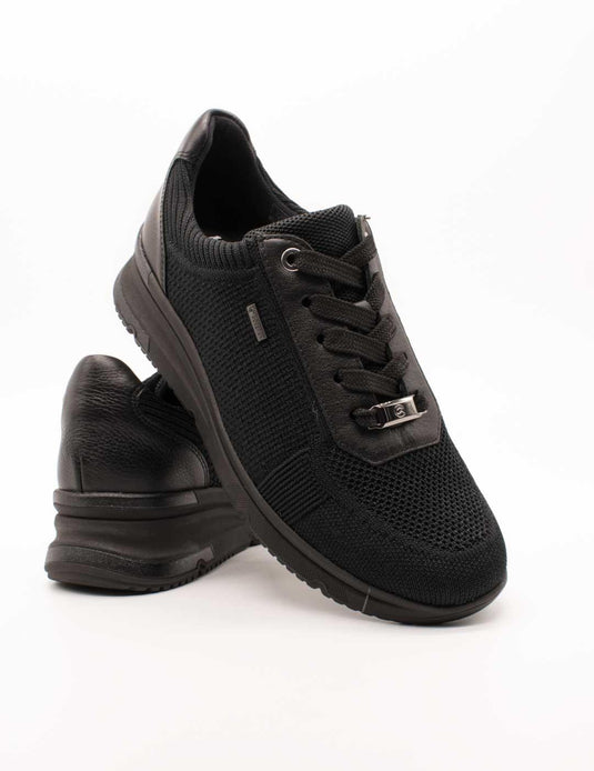 Ara Women's Shoes Neapel Tron 2.0- GTX Lace Sneaker Black Ara Women's Shoes Neapel Tron 2.0- GTX Lace Sneaker Black