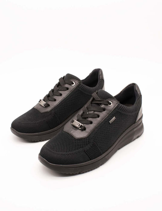 Ara Women's Shoes Neapel Tron 2.0- GTX Lace Sneaker Black Ara Women's Shoes Neapel Tron 2.0- GTX Lace Sneaker Black