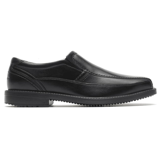Rockport Men's Style Leader 2 Bike Toe Slip On Black Rockport Men's Style Leader 2 Bike Toe Slip On Black