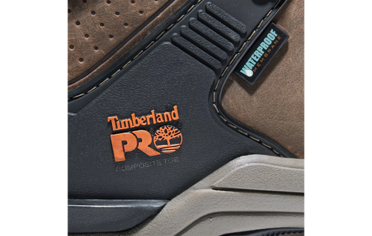 Timberland Men's PRO® Hypercharge 6" Comp Toe Work Boots Turkish Coffee Full-Grain Timberland Men's PRO® Hypercharge 6" Comp Toe Work Boots Turkish Coffee Full-Grain