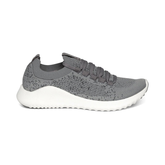 Aetrex Carly Arch Support Sneaker - Grey Aetrex Carly Arch Support Sneaker - Grey