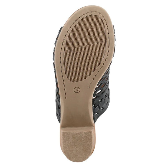 Spring Step Women's Anika Slide Sandal Black Spring Step Women's Anika Slide Sandal Black