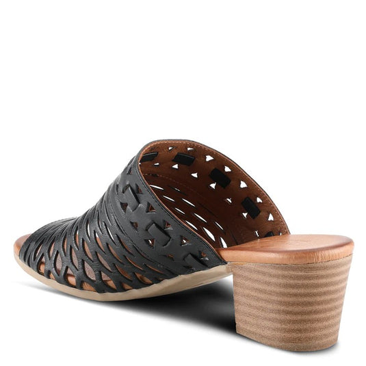 Spring Step Women's Anika Slide Sandal Black Spring Step Women's Anika Slide Sandal Black