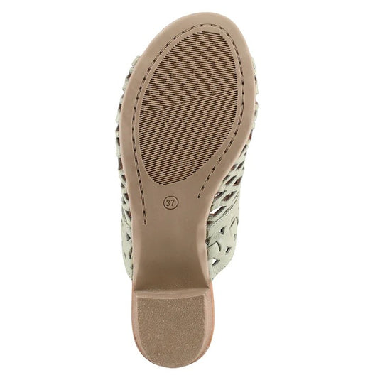 Spring Step Women's Anika Slide Sandal Olive Green Spring Step Women's Anika Slide Sandal Olive Green