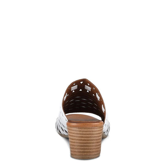 Spring Step Women's Anika Slide Sandal White Spring Step Women's Anika Slide Sandal White