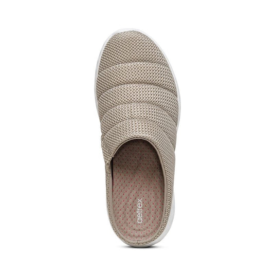 Aetrex Women's Harley Slip-On Sneakers Taupe Aetrex Women's Harley Slip-On Sneakers Taupe