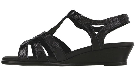 SAS Women's Aurora T-Strap Sandals Carbon