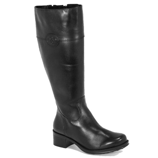 Blondo Women's Nalia Waterproof Boot Black Leather