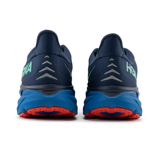 Hoka One One Men's Clifton 8 Sneaker Outer Space/Vallarta Blue