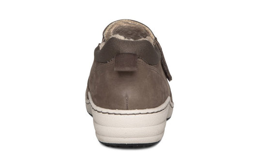 Aetrex Women's Tyra Waterproof Slip-On Warm Grey Aetrex Women's Tyra Waterproof Slip-On Warm Grey