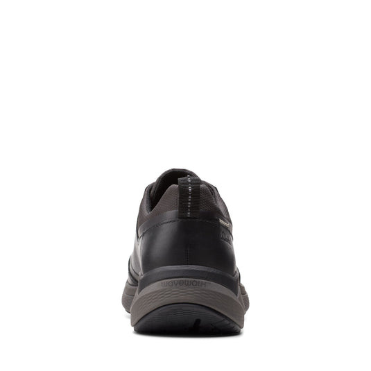 Clarks Men's Wave 2.0 Vibe Black Leather Clarks Men's Wave 2.0 Vibe Black Leather