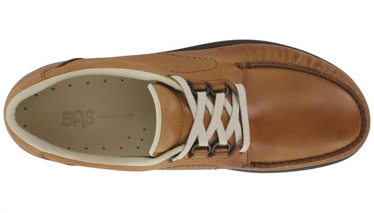 SAS Men's Bout Time Lux Lace Up Loafer Hazel