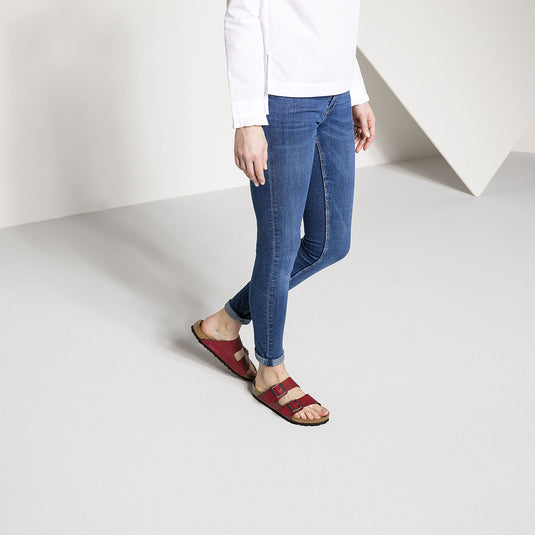 Birkenstock Sandals Arizona Pull Up Bordeaux Birkenstock Sandals Arizona Pull Up Bordeaux