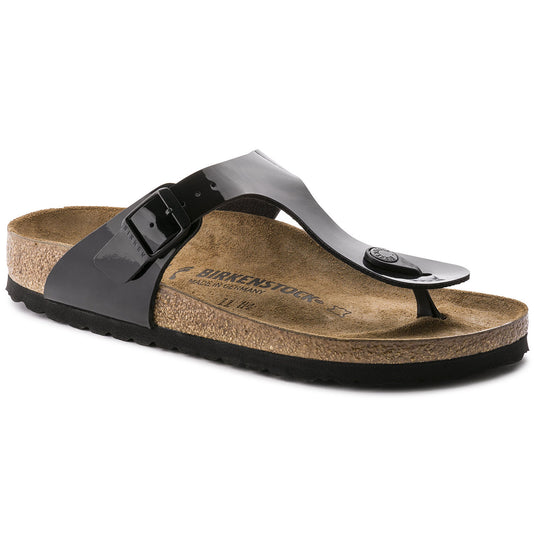 Birkenstock Sandals Gizeh Black Patent Birkenstock Sandals Gizeh Black Patent