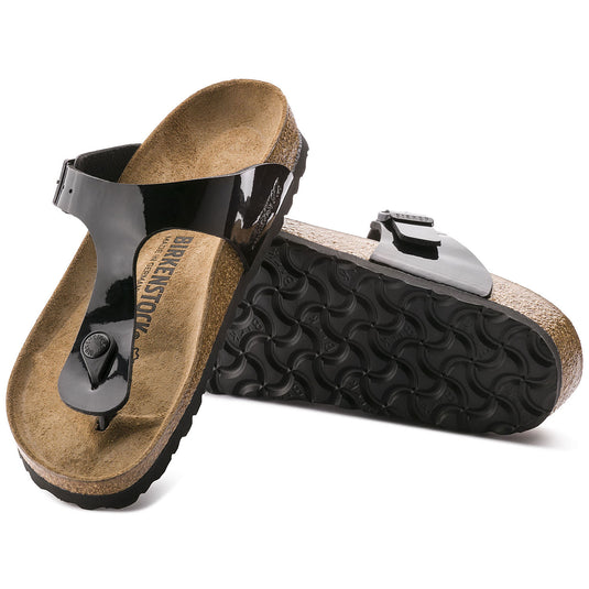 Birkenstock Sandals Gizeh Black Patent Birkenstock Sandals Gizeh Black Patent