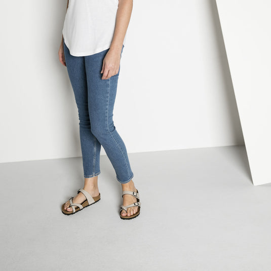 Birkenstock Sandals Mayari Vegan Pull Up Stone Birkenstock Sandals Mayari Vegan Pull Up Stone
