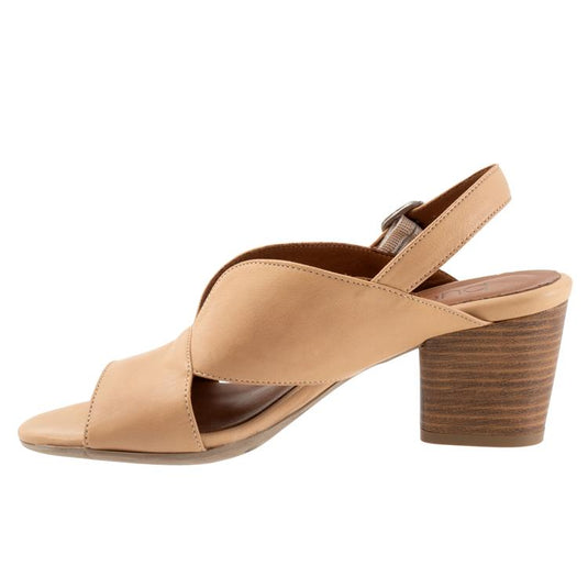 Bueno Women's Candy Sling-Back Sandals Light Tan