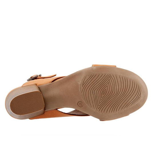 Bueno Women's Candy Sling-Back Sandals Tan Bueno Women's Candy Sling-Back Sandals Tan